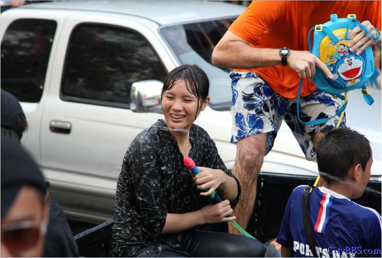 2013_泰国清迈_宋干节_泼水节